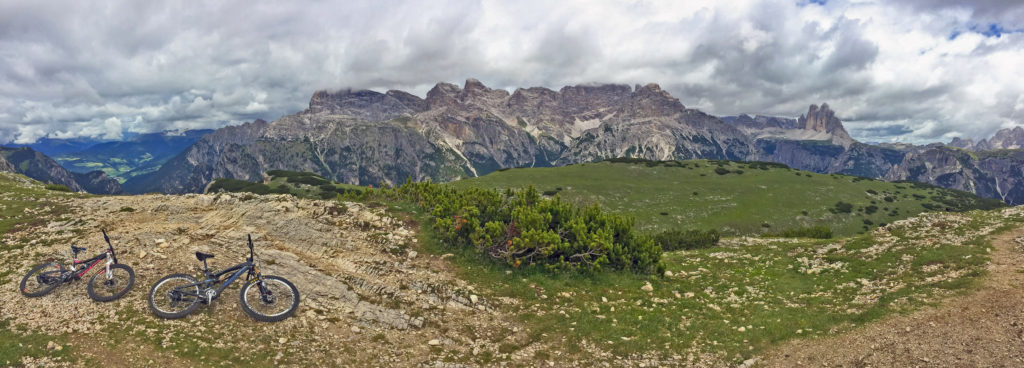 Panorama Strudelkopf Drei Zinnen Dolomiten
