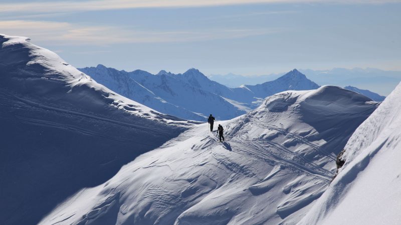 Zu Zweit auf Skitour im Passeiertal © Benjamin Pfitscher