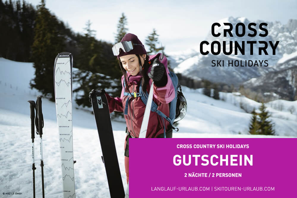 Cross Country Ski Holidays Gutschein 2 Nächte & 2 Personen